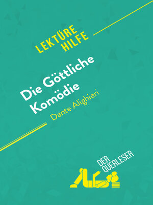 cover image of Die Göttliche Komödie von Dante Alighieri (Lektürehilfe)